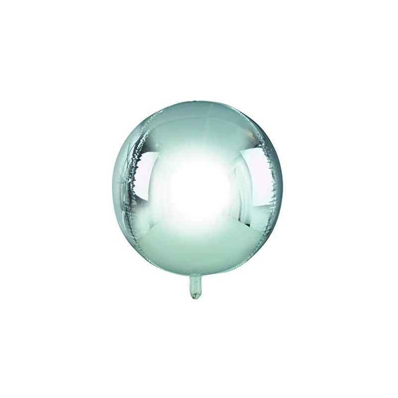 BALLON METALLIQUE ORBZ 15" ARGENT BALLON METALLIQUE ORBZ 15" ARGENT