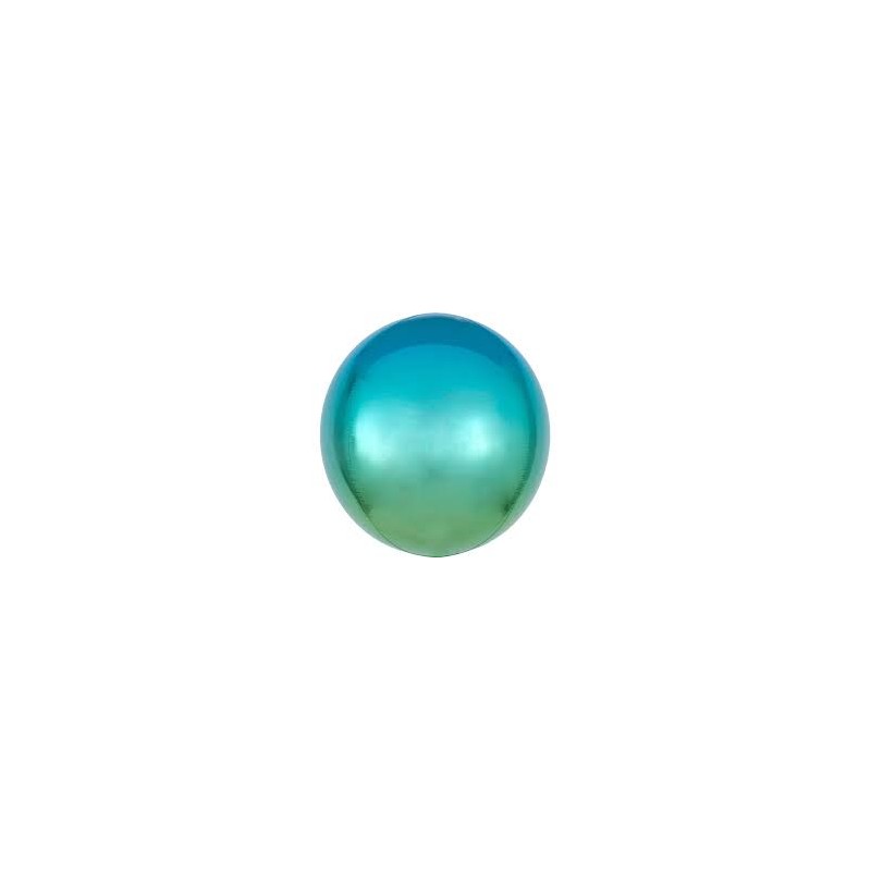 BALLON METALLIQUE ORBZ 11" VERT TIFFANY BALLON METALLIQUE ORBZ 11" VERT TIFFANY