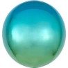 BALLON METALLIQUE ORBZ 11" VERT TIFFANY 
