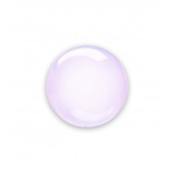 BALLON BULLE TRANSPARENT  VIOLET 45 CM 