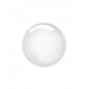 BALLON BULLE B-LOON TRANSPARENT  NOIR 45 CM 