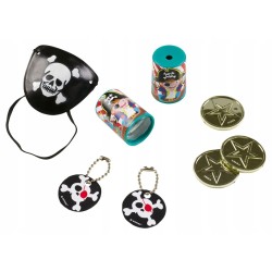 SACHETS JEUX PIRATE 24 PIECES 