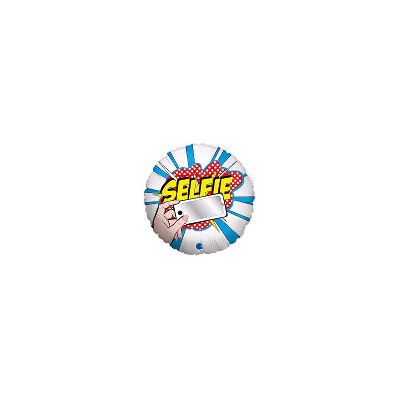 BALLON METALLIQUE ROND SELFIE 46 CM BALLON METALLIQUE ROND SELFIE 46 CM