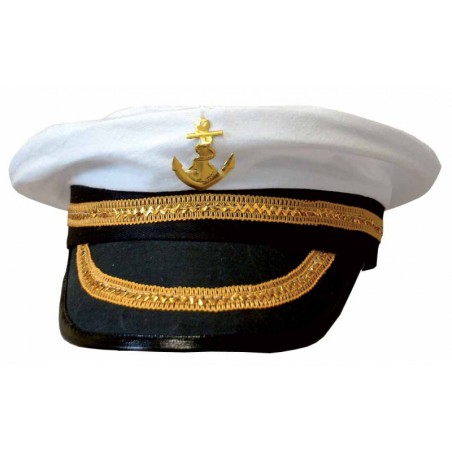 CASQUETTE DE CAPITAINE BLANCHE