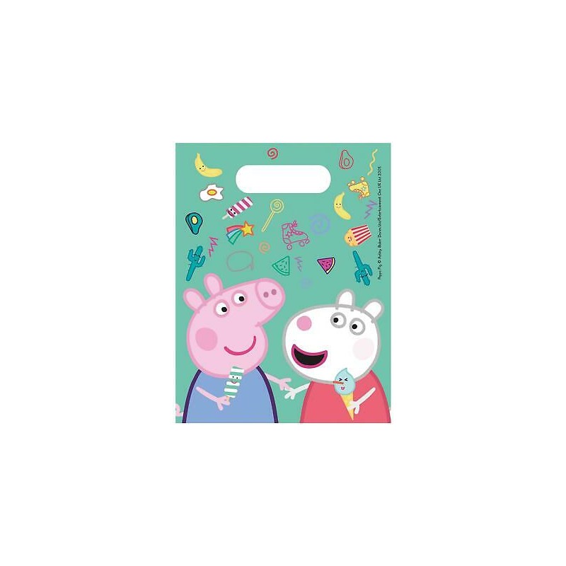 6 SACHETS CADEAUX PEPPA PIG 6 SACHETS CADEAUX PEPPA PIG