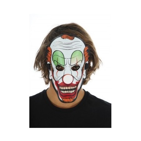 MASQUE LUMINEUX CLOWN A LED REACTIVES