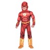 DEGUISEMENT SUPERHEROS THE FLASH MUSCLE TAILLE 8-10 ANS