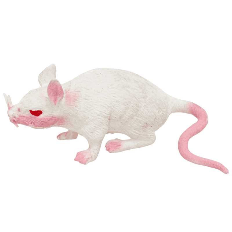 RAT BLANC STRETCH 16.5 X 3.5 X 5 CM RAT BLANC STRETCH 16.5 X 3.5 X 5 CM
