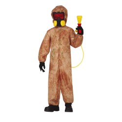 DEGUISEMENT BIOHAZARD ZOMBIE TAILLE 5-6 ANS 