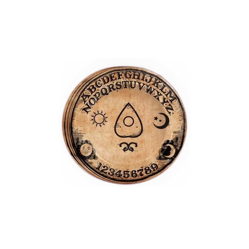 8 ASSIETTES OUIJA 23 CM 