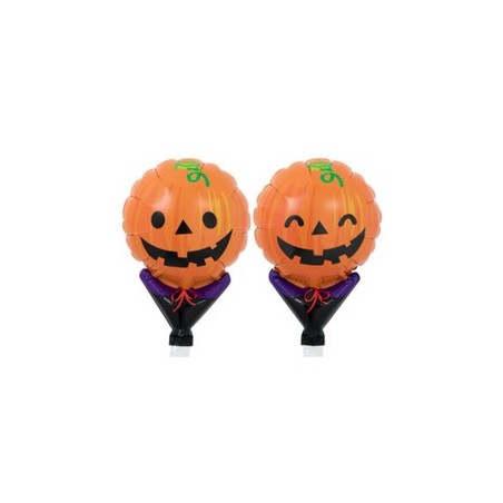 BALLON METALLIQUE 5'' CITROUILLE 