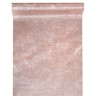 CHEMIN DE TABLE FANON METALLIQUE ROSE GOLD