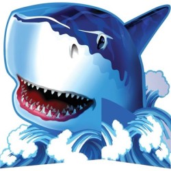 CENTRE DE TABLE REQUIN 