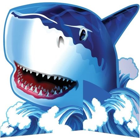CENTRE DE TABLE REQUIN 