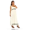 DEGUISEMENT FEMME DEESSE BLANCHE TAILLE L