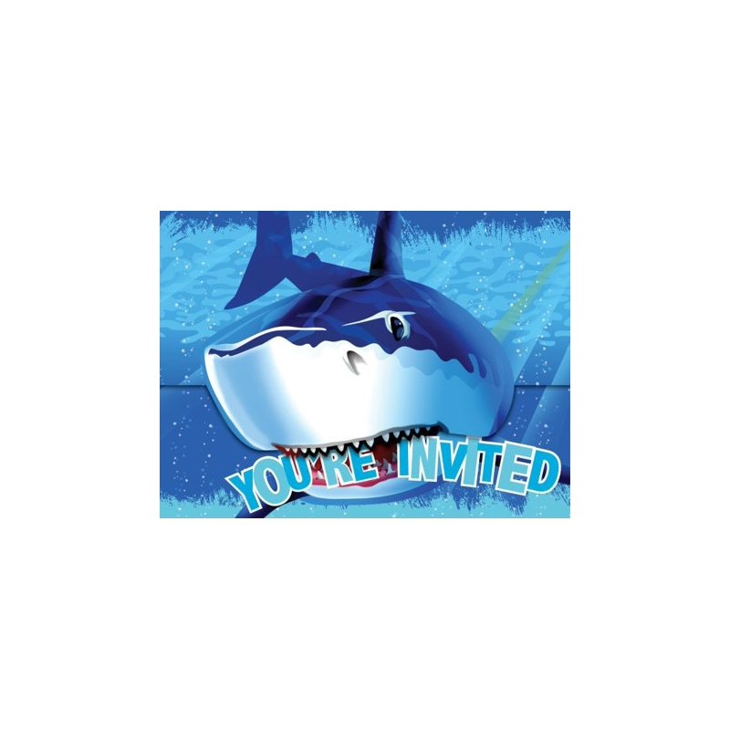 8 INVITATIONS REQUIN 8 INVITATIONS REQUIN