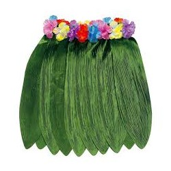 JUPE HAWAIENNE FEUILLES DE BANANIER 