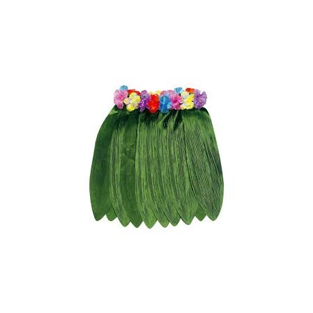 JUPE HAWAIENNE FEUILLES DE BANANIER 