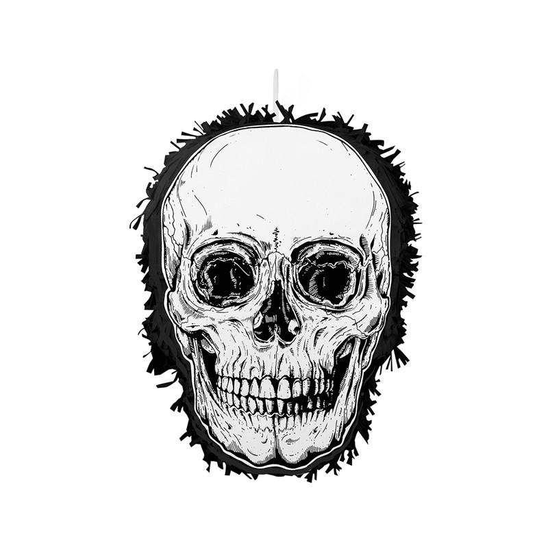 PINATA TETE DE MORT 35 X 25 CM 