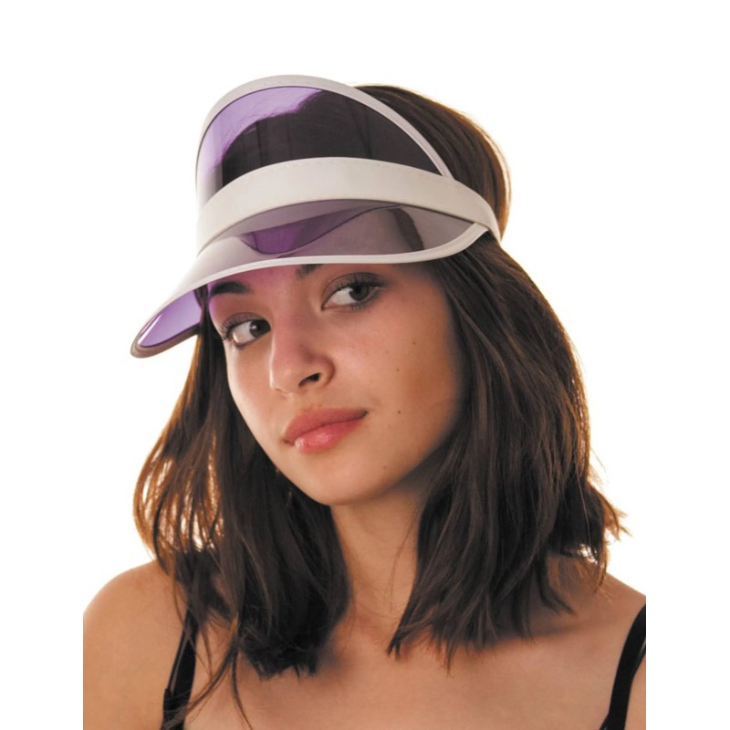 VISIERE JOUEUR DE POKER VIOLETTE VISIERE JOUEUR DE POKER VIOLETTE