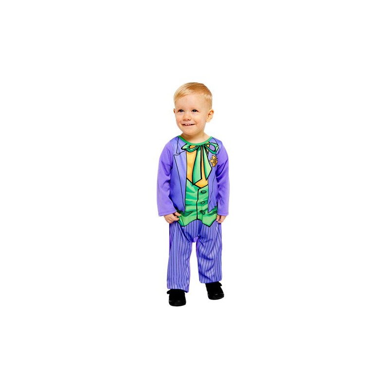 DEGUISEMENT JOKER BABY OU BEBE TAILLE 12-18 MOIS