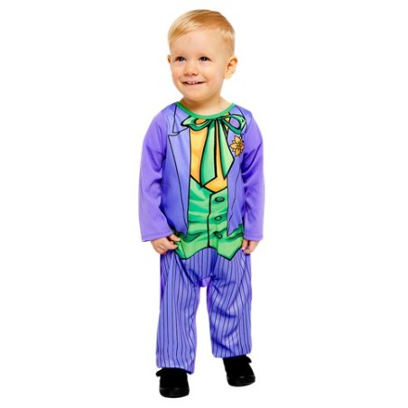 DEGUISEMENT JOKER BABY OU BEBE TAILLE 12-18 MOIS