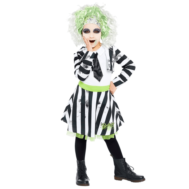 DEGUISEMENT FILLE BEETLEJUICE TAILLE 8-10 ANS DEGUISEMENT FILLE BEETLEJUICE TAILLE 8-10 ANS