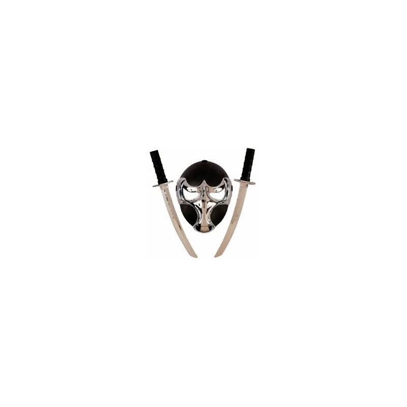 SET NINJA LUXE MASQUE 2 EPEES NOIR 