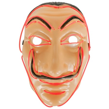 MASQUE VOLEUR AVEC LED ROUGE