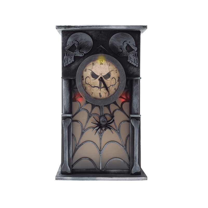 HORLOGE FANTOMATIQUE HALLOWEEN SON ET LUMIERE HORLOGE FANTOMATIQUE HALLOWEEN SON ET LUMIERE