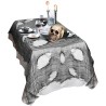 TISSU NOIR EFFRAYANT EFFET LAMBEAU DECHIRE 60 CM X 300 CM