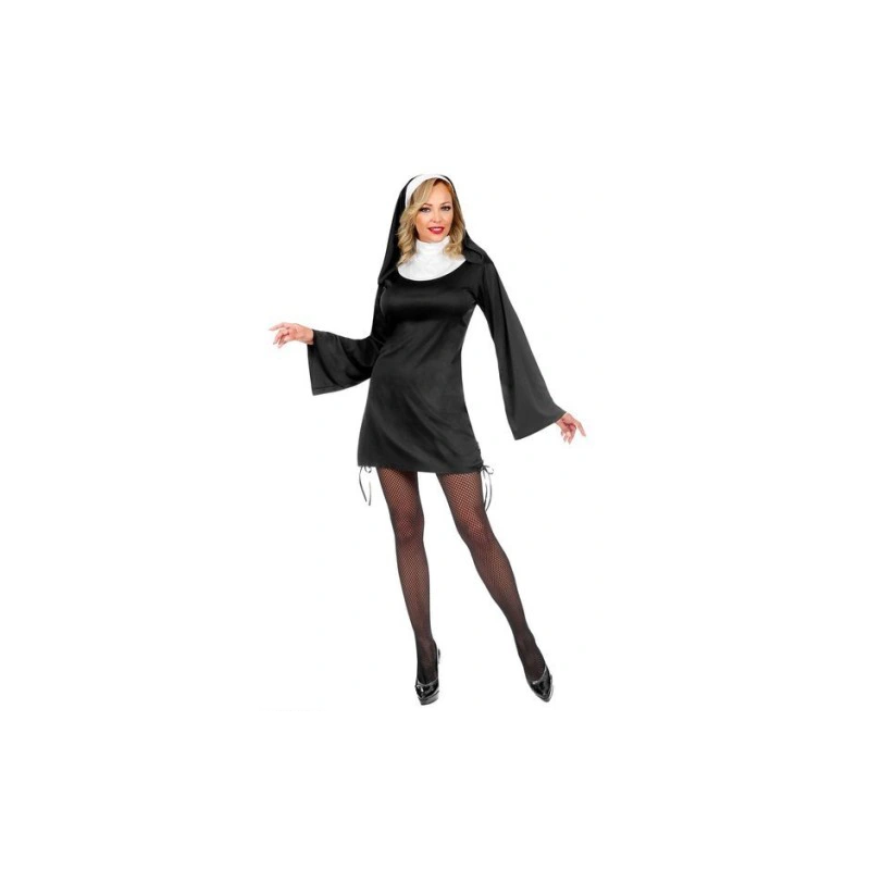 DEGUISEMENT BONNE SOEUR COURTE TAILLE XS DEGUISEMENT BONNE SOEUR COURTE TAILLE XS