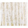 CHEMIN DE TABLE NEIGE OR 28 CM X 3 M