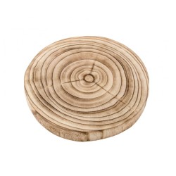 SUPPORT RONDIN BOIS DIAMETRE 23 CM EPAISSEUR 3 CM