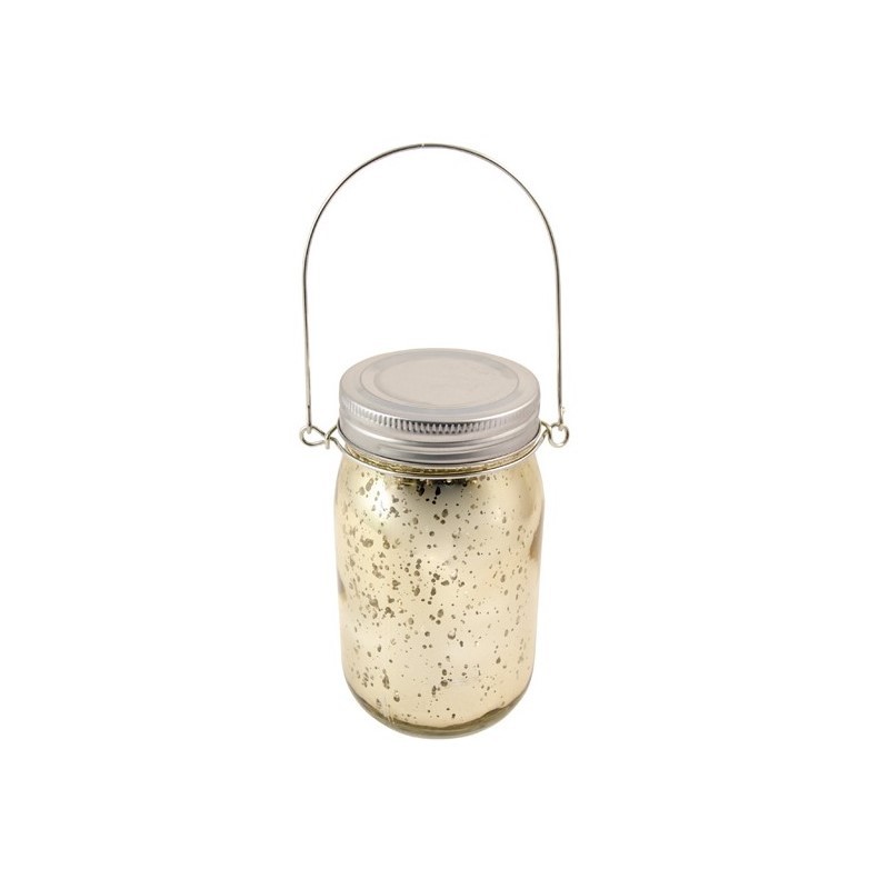 BOCAL AVEC 5 LEDS CHAMPAGNE 14 X 7,5 CM BOCAL AVEC 5 LEDS CHAMPAGNE 14 X 7,5 CM