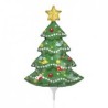 BALLON METALLIQUE SAPIN DE NOEL  14" 36 CM 