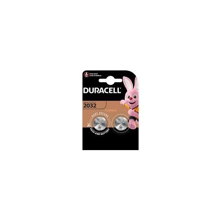 PILE BOUTON DURACELL LITHIUM 2032 BLISTER DE 2 