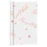 CHEMIN DE TABLE MON PETIT BEBE  ROSE GOLD 24 CM  X 4 M 