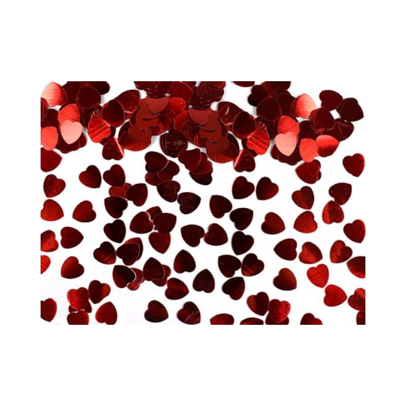 CONFETTIS COEUR ROUGE 30 G CONFETTIS COEUR ROUGE 30 G