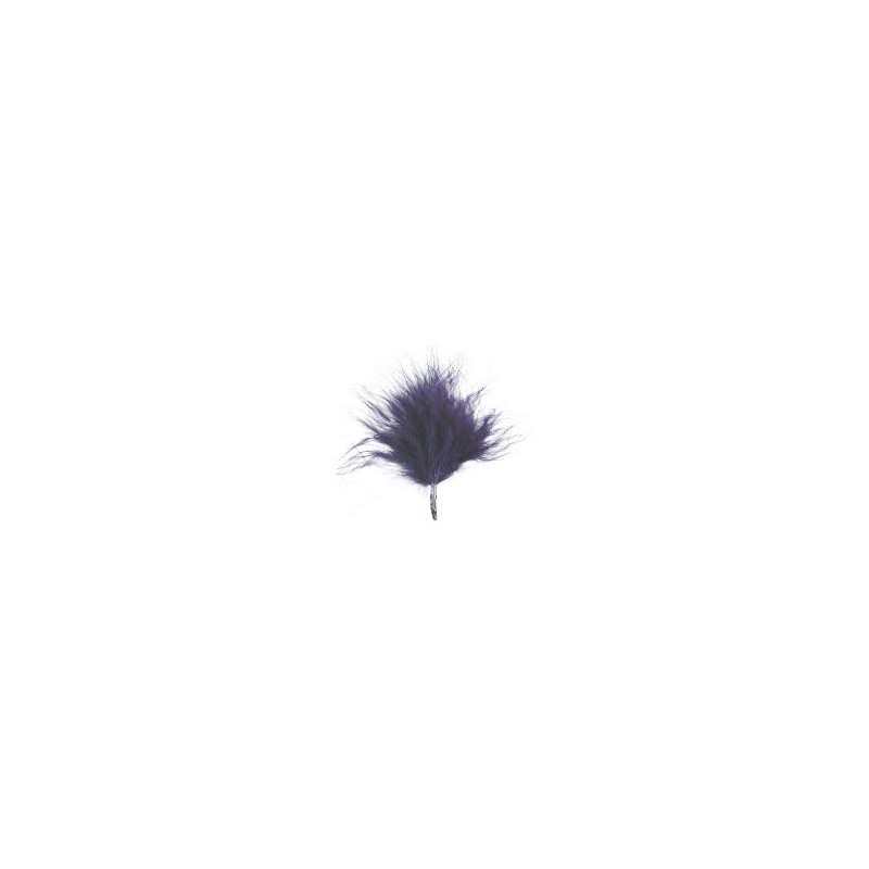 SACHET DE 20 PLUMES BLEU MARINE 7 CM SACHET DE 20 PLUMES BLEU MARINE 7 CM