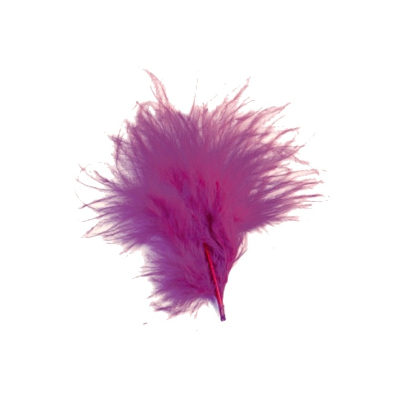 SACHET DE 20 PLUMES FRAMBOISE 7 CM SACHET DE 20 PLUMES FRAMBOISE 7 CM