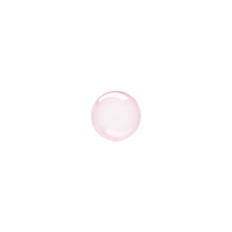 BALLON ORBZ BOULE CRISTAL ROSE FONCE S40
