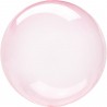 BALLON ORBZ BOULE CRISTAL ROSE FONCE S40