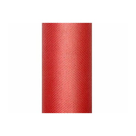 TULLE EN ROUGE 0.50 CM X 9 M