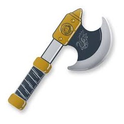 HACHE CHEVALIER OU VIKING MOUSSE 17 X 37 CM 
