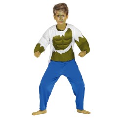 DEGUISEMENT ENFANT GARCON VERT TAILLE 5-6 ANS 