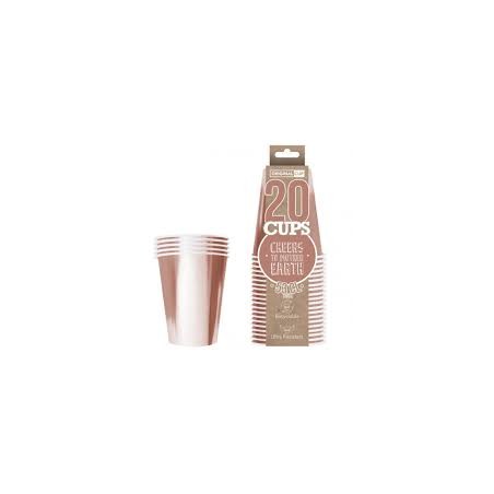 20 CUPS ROSE GOLD 53 CL