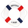BOUEE BIENVENUE A BORD BLEU ROUGE DIA 15  CM 