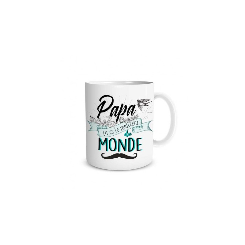 MUG PAPA TU ES LE MEILLEUR DU MONDE MUG PAPA TU ES LE MEILLEUR DU MONDE
