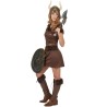 DEGUISEMENT FEMME VIKING MARRON TAILLE S 